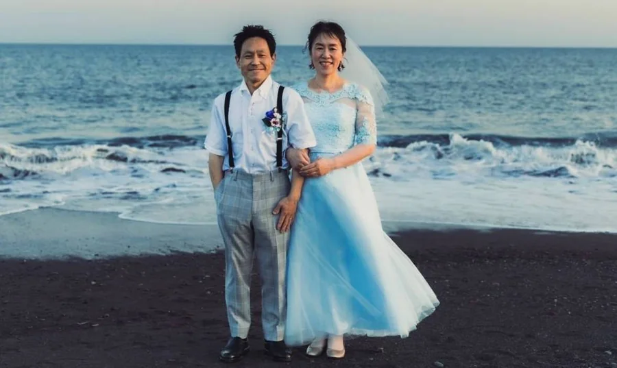成婚された50代女性(東京都)ご夫婦のお写真